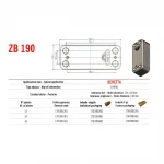 Теплообменник паяный Zilmet ZB-12P int.prig 148 + coll 17B1901201