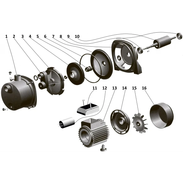 Насос відцентровий Optima JET 80S 0,8кВт нержавійка
