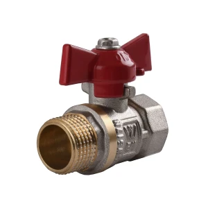 Кран шаровый прямой WATER VALVE 1″  НВ КБ NV-V Q002