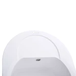 Гранітна мийка Globus Lux MORAINE білий 600х470мм-А0007