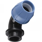 Коліно ПНД Vsplast 63*2 '' ВР 4002