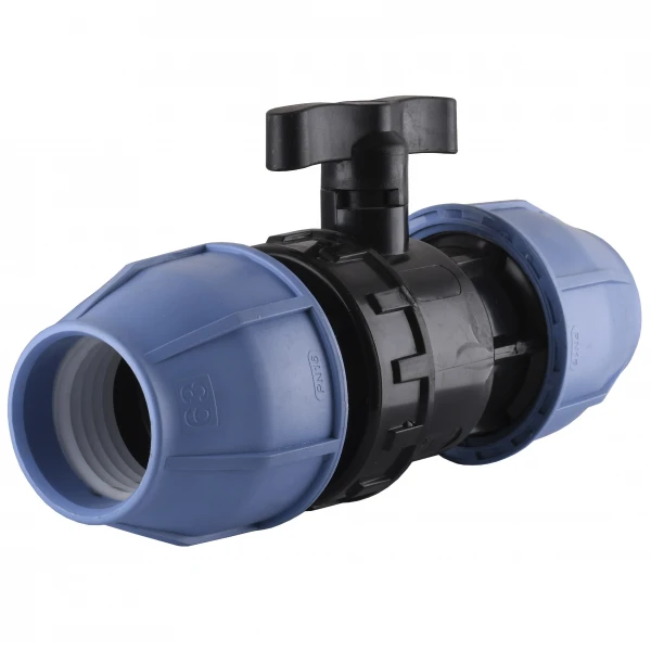 Кран кульовий ПНД Vsplast 63 6001