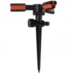 ECO-TS1011 Зрошувач обертовий трьохріжковий, на пластиковому кілку TRIO