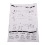 Димохід коаксіальний Ariston 750 мм, ø 60/100 з коліном д/конвекціонного котла, 3318001