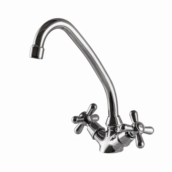 Смеситель для кухни Globus Lux GB-SHARM-0104-00-WH без шлангов