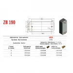 Теплообменник паяный Zilmet ZB190 12пл. 17B1901200
