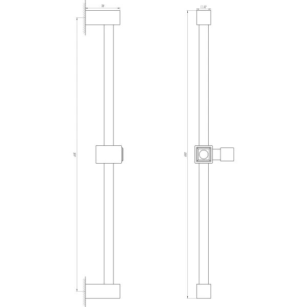 Душевая стойка Dishi SL-115
