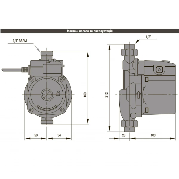Насос повышения давления Optima PTS15-11