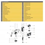 Насос фекальный с режущим механизмом Optima WQ10-12G 1,3кВт