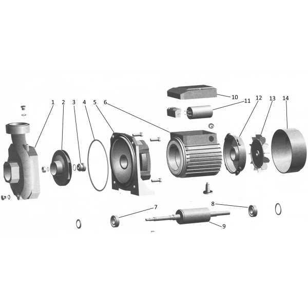 Насос відцентровий Optima 2DK-20 1,5кВт