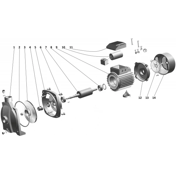 Насос відцентровий Optima CPm158 1,1кВт