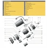 Насос фекальный Optima WQD10-12 1,1кВт