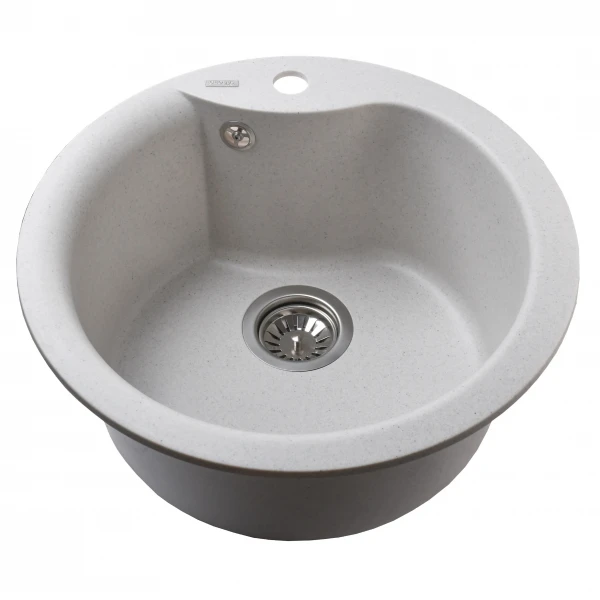 Гранітна мийка Globus Lux ORTA перлина 485