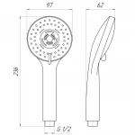 Душова лійка Globus Lux NSD-2011-LUX Blister
