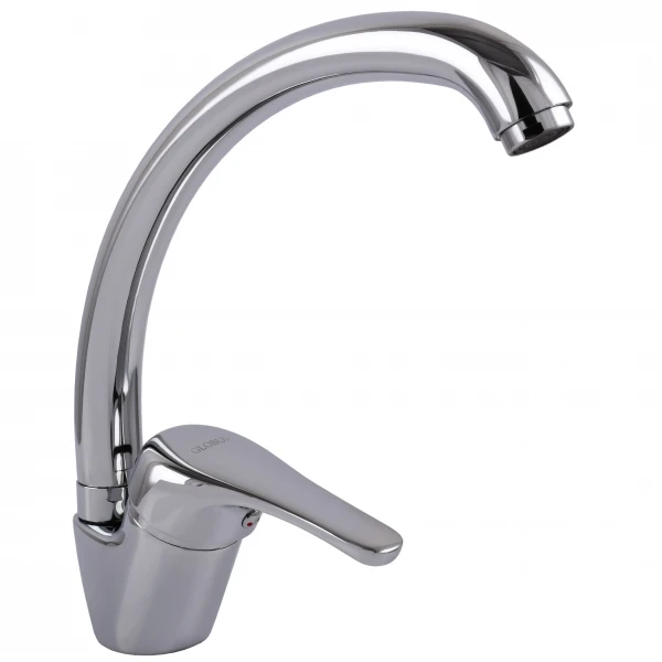 Змішувач для кухні Globus Lux Solly GLSO-0203S боковий латунь на гайці