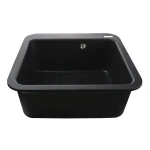 Гранітна мийка Globus Lux BARBORA графіт 510х510мм-А0001