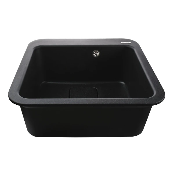 Гранітна мийка Globus Lux BARBORA графіт 510х510мм-А0001