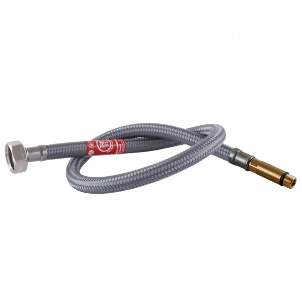 Шланг для змішувача TUCAI М10х1/2″ довгий штуцер 0,8м АНТИКОРОЗІЯ TAQ GRIF ACB 204470