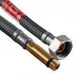 Шланг для змішувача TUCAI М10х1/2″ довгий штуцер 0,8м АНТИКОРОЗІЯ TAQ GRIF ACB 204470