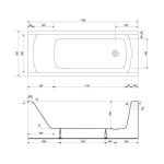 KORAT Ванна 170х70