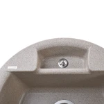 Гранітна мийка Globus Lux GURON мигдаль 480мм-А0008