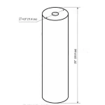 Картридж шнурковый Bio+ Systems PPW-20L (50 мкм) BigBlue 20″