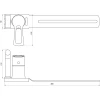 Змішувач для біде Globus Lux SEVA GLSV-0206
