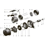 Насос відцентровий VOLKS pumpe JY1000 1,1кВт нержавійка