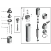 Насос скважинный шнековый VOLKS pumpe 3 QGD 1,5-90-0,55кВт 3 дюйма! + кабель 15м