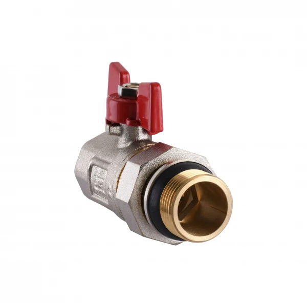 Кран кульовий прямий з американкою WATERVALVE Q003 NV-V343 3/4″ ЗB