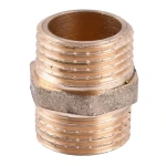 Ниппель 1/2″НН латунный под прокладку А0501-1А