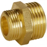 Ниппель редукционный 3/4″х1/2″НН латунный А0511А