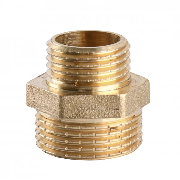 Ниппель редукционный 3/4″х1/2″НН латунный А0511А