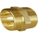 Ниппель 1″НН латунный А0506А