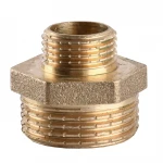 Ниппель редукционный 1″х1/2″НН латунный А0513А