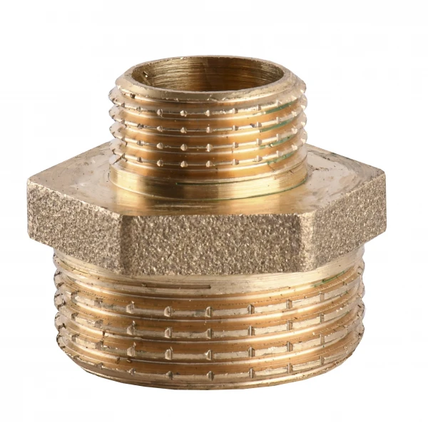 Ниппель редукционный 1″х1/2″НН латунный А0513А