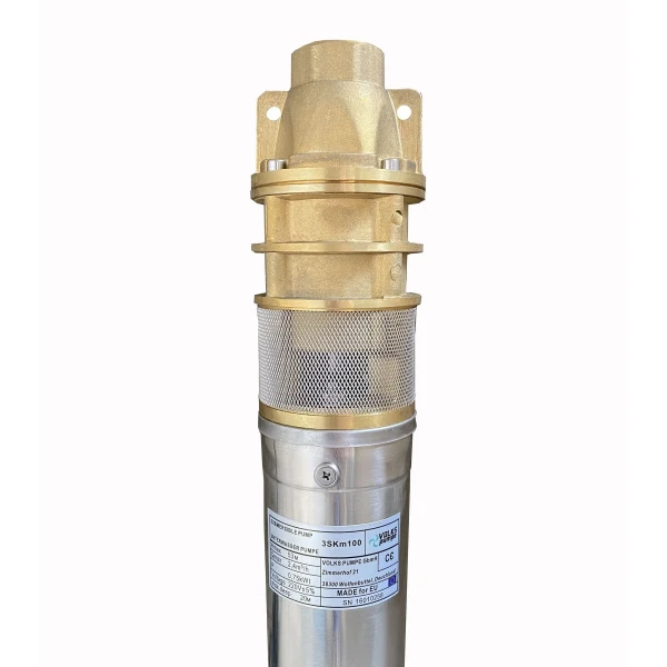Насос скважинный вихревой VOLKS pumpe 3SKm100 0,75кВт + кабель 15м и пульт