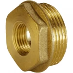 Футорка 1 1/4″х 3/4″НВ латунная А0711А
