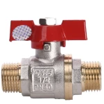 Кран шаровый прямой SOLOMON 1/2″ НН КБ PN40 B1420