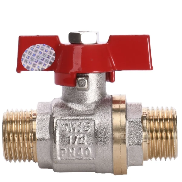 Кран шаровый прямой SOLOMON 1/2″ НН КБ PN40 B1420