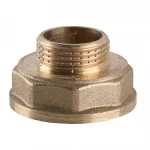 Редукционный переходник 1 1/2″х 1″ВН латунный А0606А
