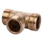 Тройник 3/4″ННН латунный усиленный 660Б