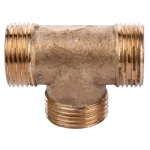 Тройник 3/4″ННН латунный усиленный 660Б