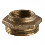 Футорка 1 1/2″х 1″НВ латунная 722Б