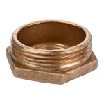 Футорка 1 1/2″х 3/4″НВ латунная 724Б