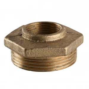Футорка 1 1/2″х 3/4″НВ латунная 724Б