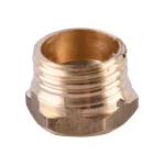 Заглушка 1/4″Н латунная 1019-1Б