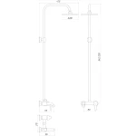 Душевая система Globus Lux Solly GLSO-0001