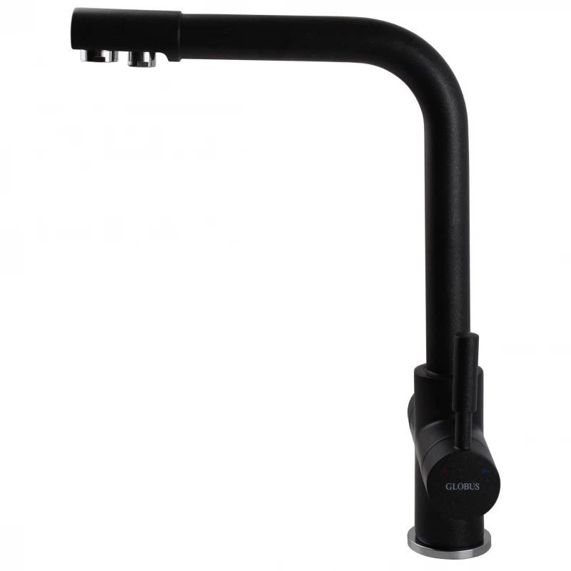 Змішувач для кухні під осмос Globus Lux LAZER GLLR-0888-1-ONIX