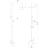 Душевая система DOMINO TORINO DS-TO-004